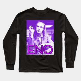 Brian Eno :: Retro Ambient Icon FanArt Long Sleeve T-Shirt